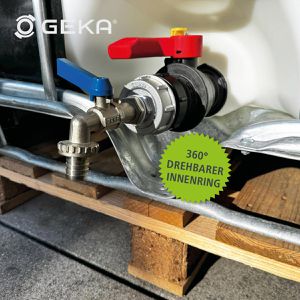 Produktbild für Auslaufhahn GEKA plus 30.0044.8, 2 Zoll