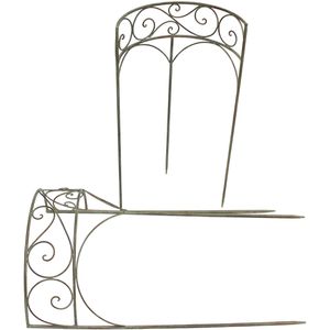 Produktbild für Rankgitter Frank-Flechtwaren 770467 Antik, dunkelbraun