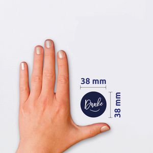 Produktbild für Sticker Zweckform 4377 Promotion-Sticker Danke