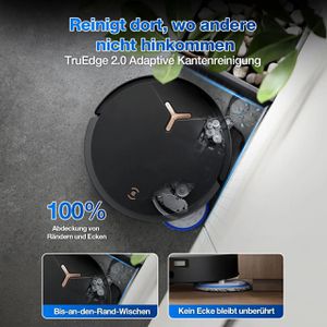 Produktbild für Saugroboter ECOVACS DEEBOT T50 MAX PRO OMNI Gen. 2, schwarz