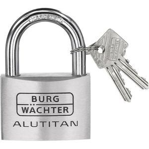 Vorhängeschloss Burg-Wächter Alutitan 77060SB 60mm