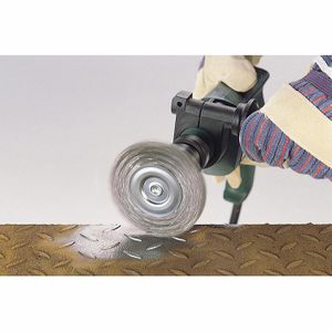 Produktbild für Drahtbürste Wolfcraft 2710000, Scheibenbürste Ø 50mm