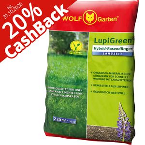 Produktbild für Dünger Wolf-Garten LU-L 220 LupiGreen Rasendünger