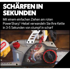 Produktbild für Kettensäge Oregon CS1500, 604419, Elektro