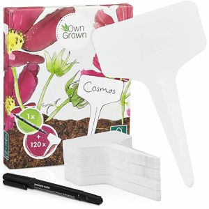 Produktbild für Pflanzenschilder OwnGrown Stecketiketten-Set Schilder weiß