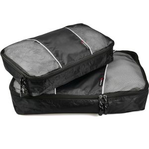 Produktbild für Koffer-Organizer Monolith 2558, schwarz, Set, 4-teilig