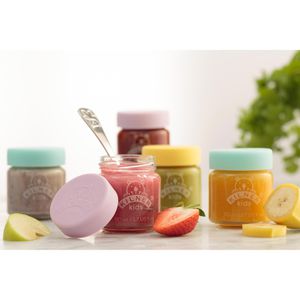 Produktbild für Vorratsglas Kilner 0025.016 Babygläser, mit Silikondeckel