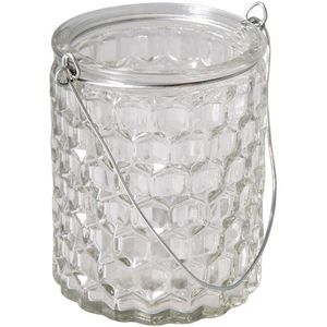 Windlicht Rayher 56932000, Wabe, Teelichthalter