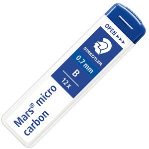 Druckbleistiftminen Staedtler 250 07, B