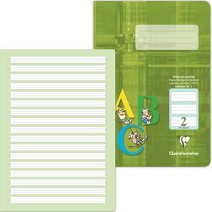 Produktbild für Schulheft Clairefontaine 331552C, Premium, für 2. Klasse, A5
