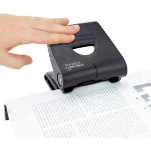 Produktbild für Locher RAPESCO 827-P, PF827AB1, Germ-Savvy schwarz