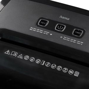 Produktbild für Aktenvernichter Hama 50590 Prime M100, mit Rollen