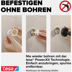 Produktbild für Seifenspender Tesa Moon Black, 40565