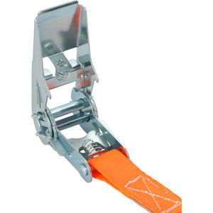 Produktbild für Spanngurt Feldtmann TECTOR, orange, mit Ratsche