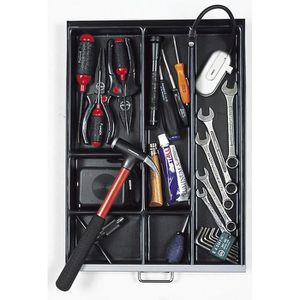 Produktbild für Schubladeneinsatz Bisley PIT450P1800