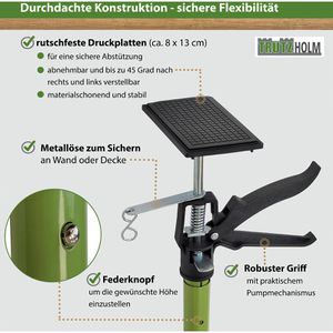 Produktbild für Deckenstütze Trutzholm 41665901, Länge 115-290cm