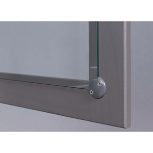 Produktbild für Küchenschrank Inter-Link Westerland, grau, 90 x 198 cm