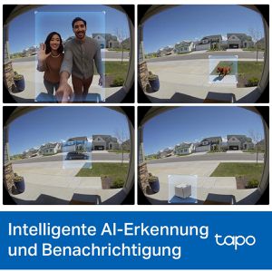 Produktbild für Türklingel Tapo D235, Funk Set, mit Kamera