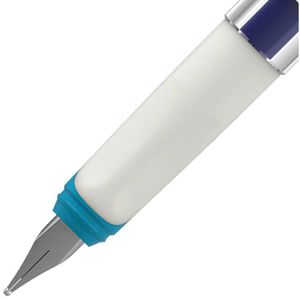 Pelikan Füller Feder weiß – Links- P475, Böttcher Kunststoff, für Rechtshänder, AG Ilo M, und aus
