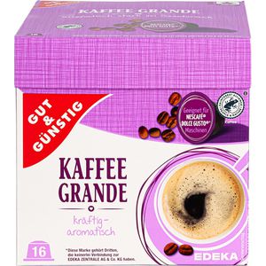 Kaffeekapseln Gut&Günstig Kaffee Grande