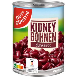Gemüsekonserve Gut&Günstig Kidneybohnen dunkelrot