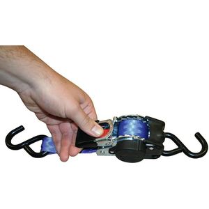 Produktbild für Spanngurt Kerbl 37180, blau, mit S-Haken &amp; Ratsche
