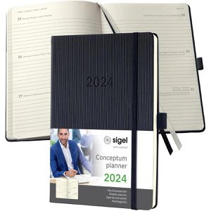 Buchkalender Sigel C2312 Conceptum, Jahr 2023