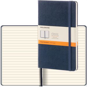 Notizbuch Moleskine Classic Large, Saphir, A5