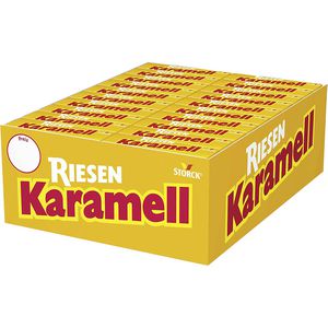 Karamellbonbons Riesen Karamell