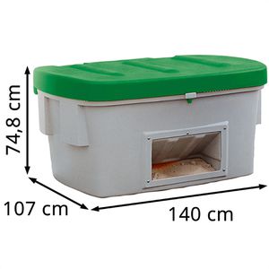Produktbild für Streugutbehälter asecos 13365, 550 Liter