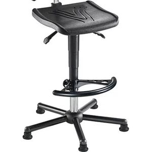 Produktbild für Arbeitsstuhl meychair W19-25-H-PU-FS7 ESD, XXL