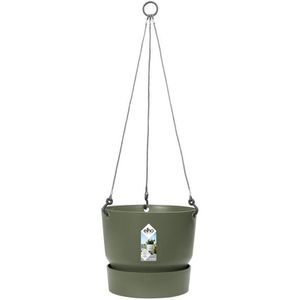 Produktbild für Blumenampel elho Greenville laubgrün