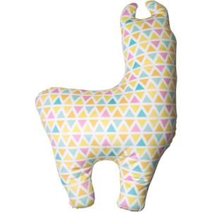 Produktbild für Sofakissen Gruss&amp;Co Lama, 46503, weiß, bunt