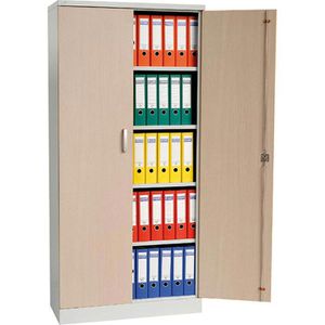 Produktbild für Aktenschrank G-Office FLC/WD.19, aus Metall / Holz