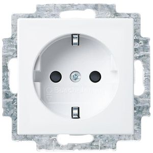 Produktbild für Steckdose Busch-Jaeger Balance SI 20 EUCB-914 Bulk, Unterputz