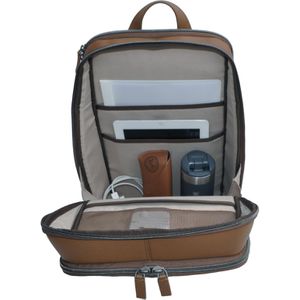 Produktbild für Laptop-Rucksack DESQ 3624.07, braun