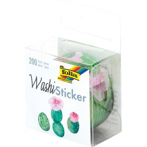 Produktbild für Sticker Folia 26504 Washi-Sticker Kakteen