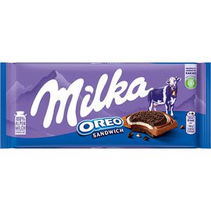 Milka Tafelschokolade Oreo Sandwich, 92g