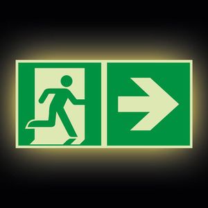 Produktbild für Hinweisschild Abtec ISO 7010 E002+E005 Kunststoff