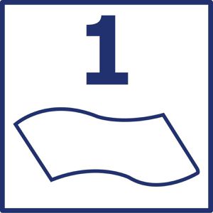Produktbild für Toilettenpapier Tork Mini Jumbo, Universal, 110163, T2