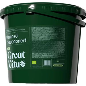 Produktbild für Kokosöl GreatVita desodoriert, BIO