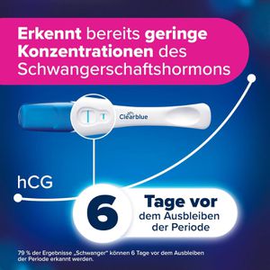 Produktbild für Schwangerschaftstest Clearblue Double Check, 99% zuverlässig