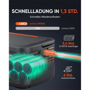 Produktbild für Powerstation Jackery Explorer 500 v2