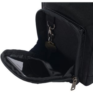 Produktbild für Umhängetasche Carhartt Crossbody Zip Bag, Polyester, schwarz