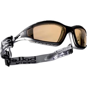 Schutzbrille Bolle Tracker II TRACPSJ, gelb getönt