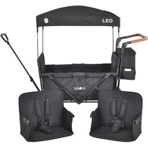 Produktbild für Bollerwagen FableKids Leo X2 Plus, faltbar