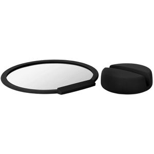 Produktbild für Kosmetikspiegel Blomus Sono Black 66280, schwarz