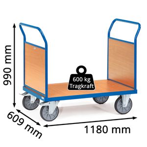 Produktbild für Transportwagen Fetra Doppel-Stirnwandwagen, 2521