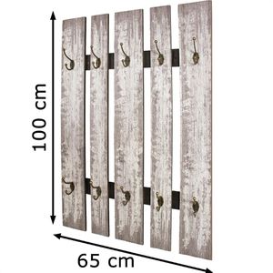 Produktbild für Wandgarderobe Haku-Möbel 32950, Holz