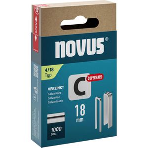 Tackerklammern Novus-Tools 4/18 superhart, 18mm